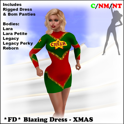 *FD* Blazing Dress [Boxed] XMAS