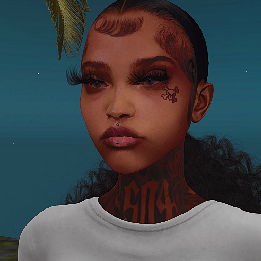 DEATHNOTE LEFT FACE TATTOO