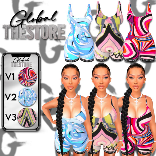 GLOBAL Marmo Print FAT Pack