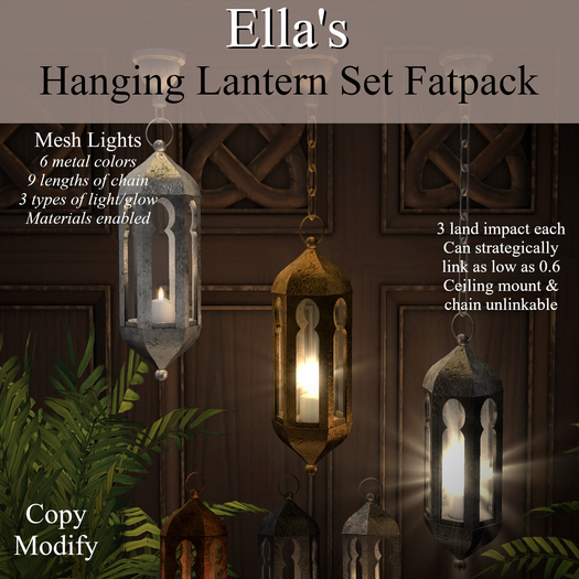 Ella's Hanging Lantern Set Fatpack