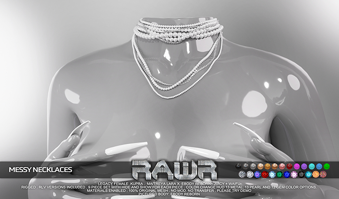 RAWR! Messy Necklaces DEMO (add me)