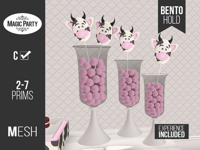 LolliCow Jars [Cute Cow] [BENTO]