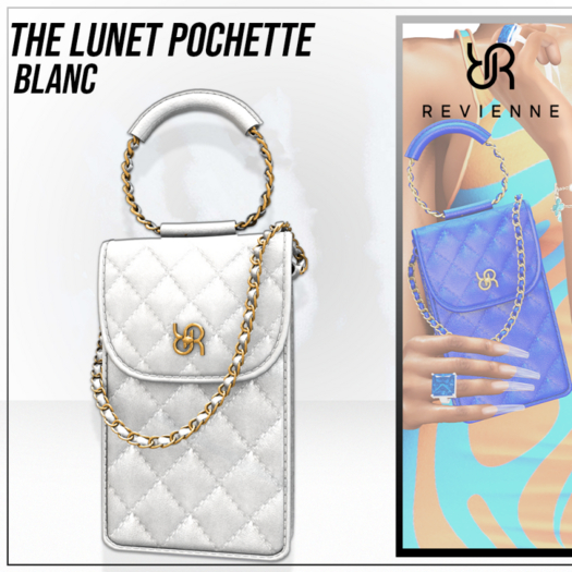 Revienne: The Lunet Pochette [BLANC]