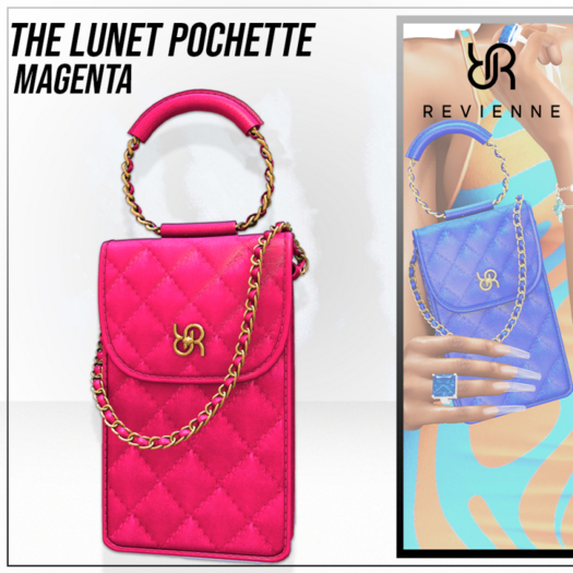 Revienne: The Lunet Pochette [MAGENTA]