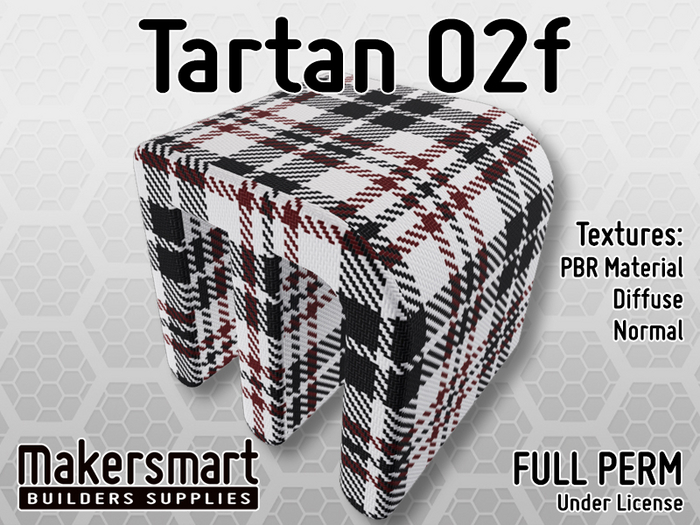 PBR Fabric Tartan 02f