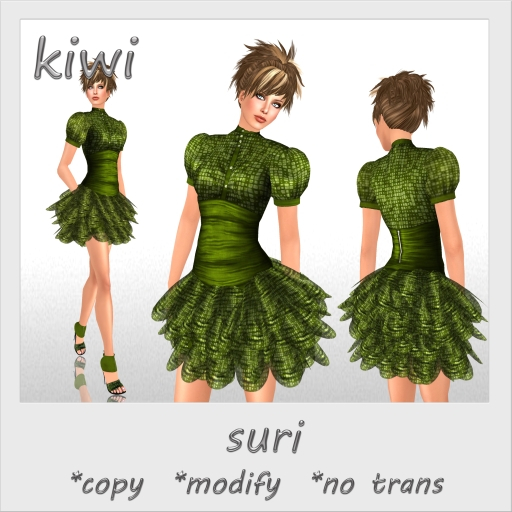 KIWI SURI PETAL OUTFIT (GREEN)