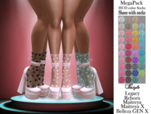 InStyle shoes Christie Pink- HUD color Socks