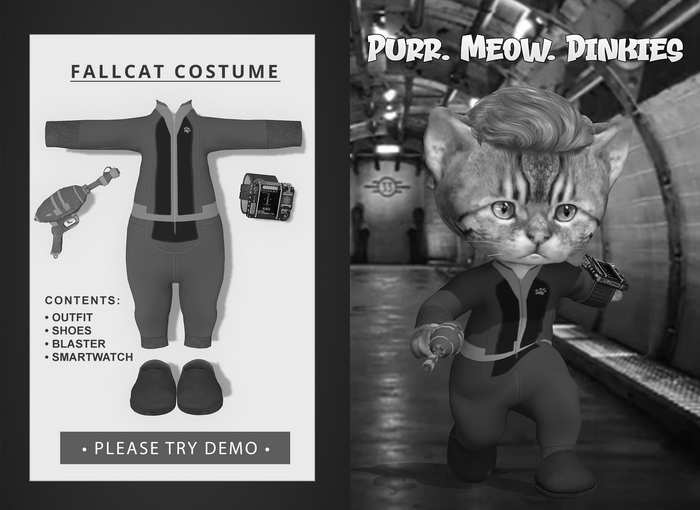 PMD Fallcat Costume Dinkies DEMO