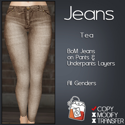 ~TL~ Tea BoM Skinny Jeans