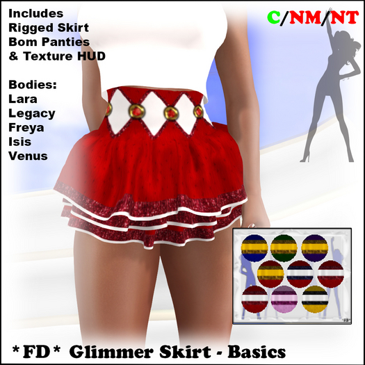 *FD* Glimmer Skirt [Boxed] Squads
