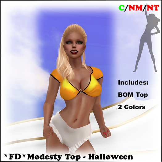 *FD*  Modesty Top [BOXED] Halloween
