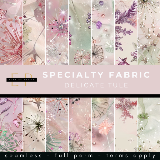 Made by Porter - Specialty Fabric - Delicate Tulle