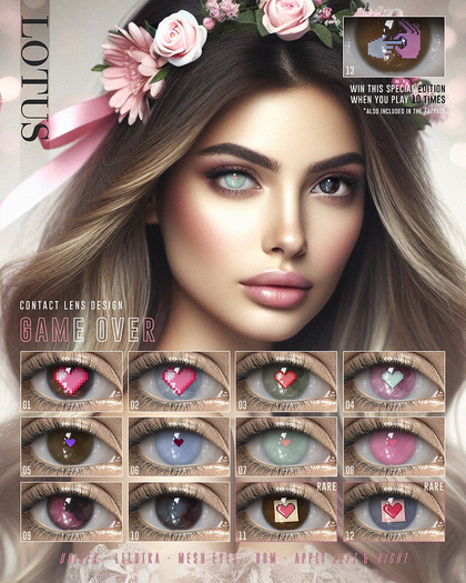 2. LOTUS. Game Over Eyes  [boxed]