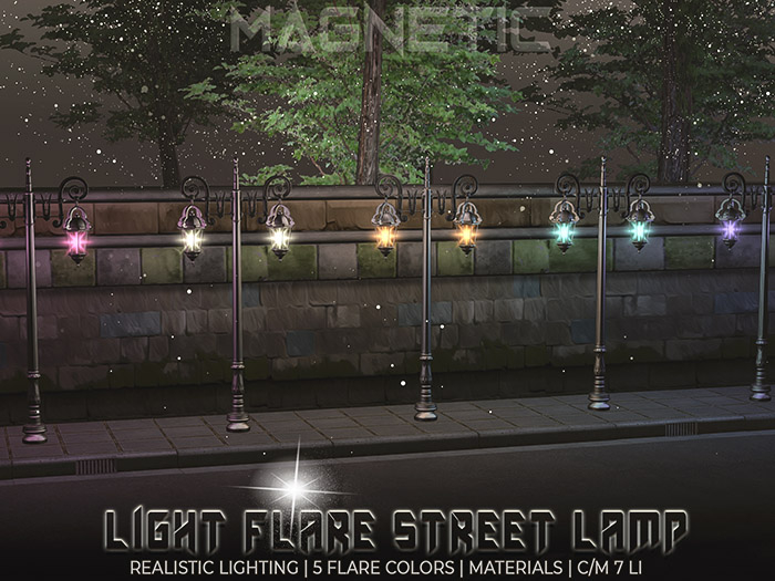 Magnetic - Light Flare Street Lamp