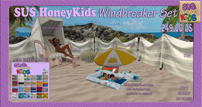 SUS HoneyKids Windbreaker Set (boxed)
