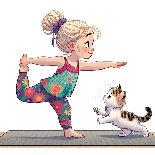 Cat yoga three