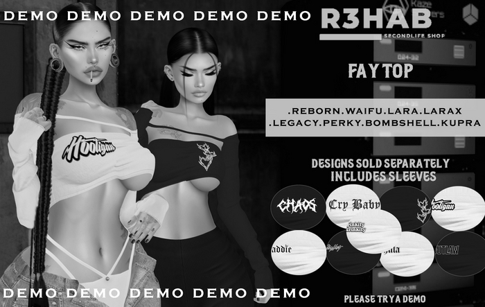 R3HAB- Fay Top- DEMO
