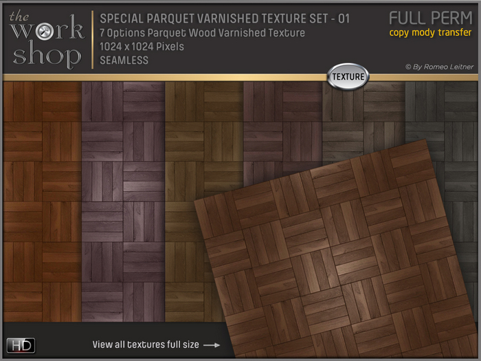 SPECIAL PARQUET VARNISHED TEXTURE SET - 01