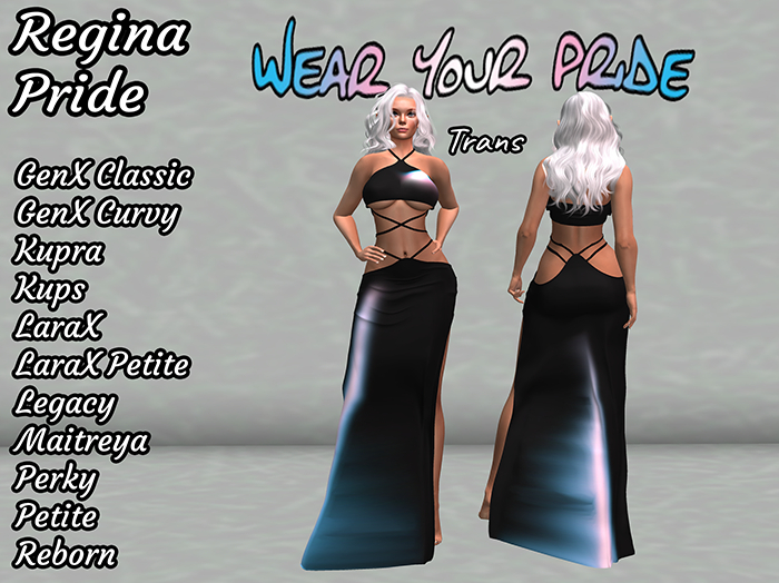 Regina Pride Trans Black