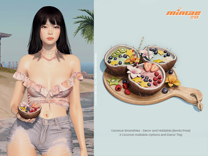 mintae. Coconut Smoothies