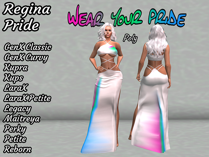 Regina Pride Poly White