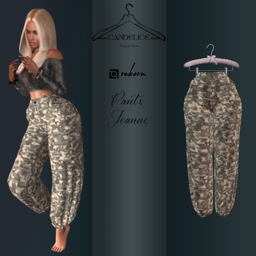 Add me - Reborn - Pant's Jeanne Military