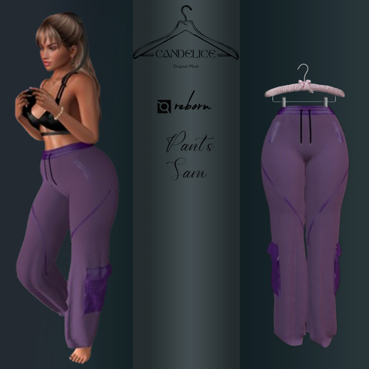 Add me - Reborn - Pants Sam Violet