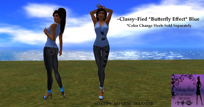 ~Classy~Fied *Butterfly Effect* Blue