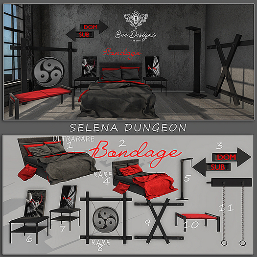 08 Bee Designs Selena Dungeon RARE