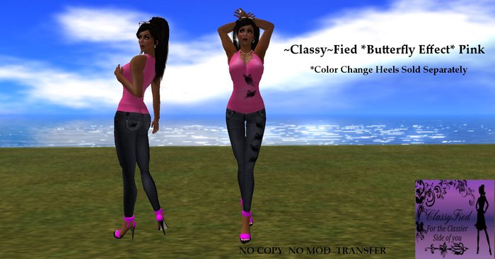 ~Classy~Fied *Butterfly Effect* Pink