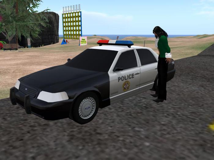 TM Police Car - Prop