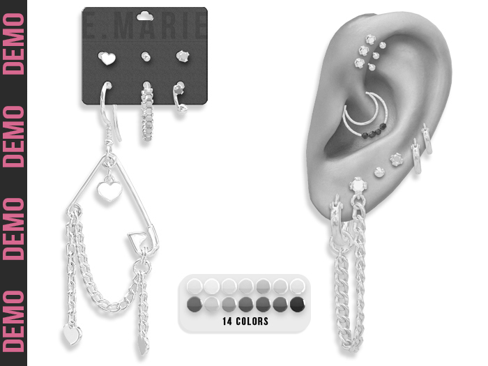 e.marie // DEMO : Leyla Earrings