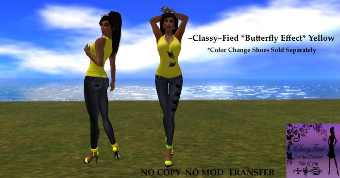 ~Classy~Fied *Butterfly Effect* Yellow