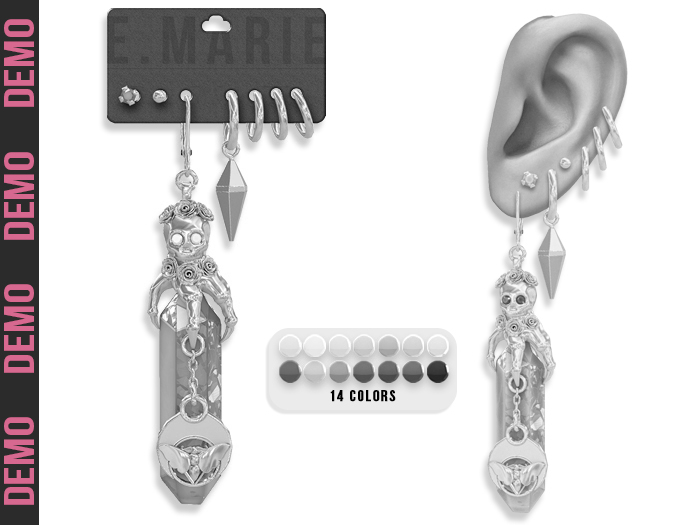 e.marie // DEMO : Rowena Earrings