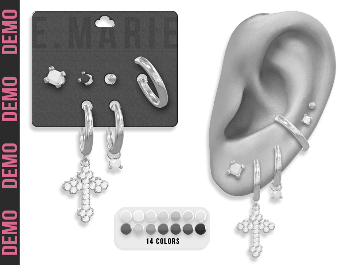 e.marie // DEMO : Shanae Earrings