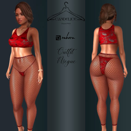 Add me - Reborn - Outfit Megue Rouge