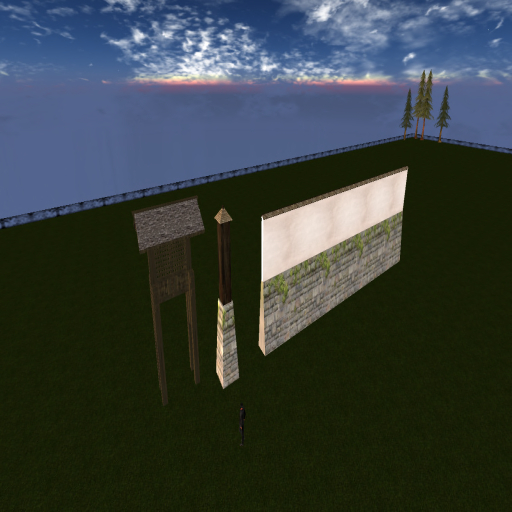 KBCI Japanese Castle Wall Set