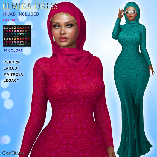 [ConTrato] Elmira Dress FATPACK