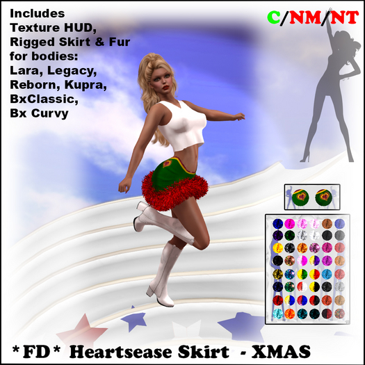 *FD* Heartsease Skirt [Boxed] XMAS
