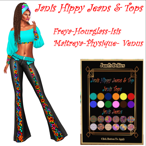 Janis Hippy Jeans & Top
