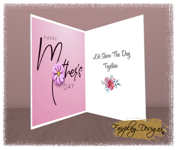 ~FDA~Let's Share the Day Mother's Day Card~Touch Me~