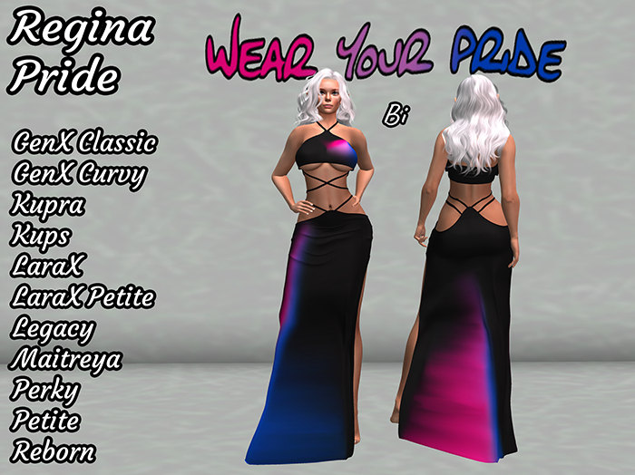 Regina Pride Bi Black