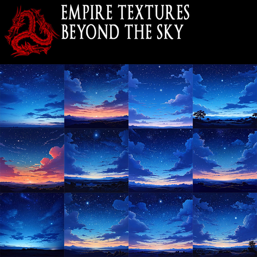 Second Life Marketplace - EMPIRE TEXTURES - Beyond the Sky