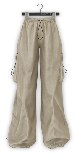 erratic / bre - cargos / beige (Maitreya LaraX, Lara PetiteX / Legacy Classic + Perky / eBody Reborn) 