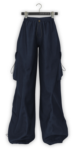 erratic / bre - cargos / navy (Maitreya LaraX, Lara PetiteX / Legacy Classic + Perky / eBody Reborn) 