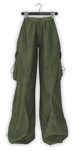erratic / bre - cargos / olive (Maitreya LaraX, Lara PetiteX / Legacy Classic + Perky / eBody Reborn) 