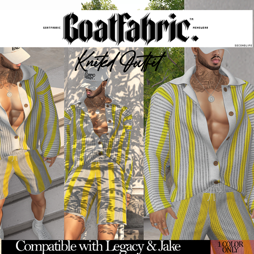 GF. YELLOW KNITTED OUTFIT