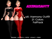 aX: Harmony Outfit 21 Colors FatPack