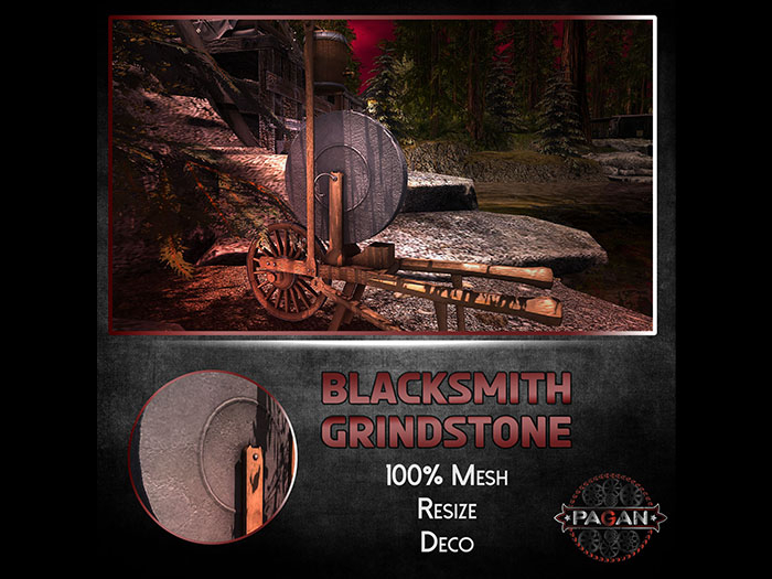 [Pagan]  Blacksmith Grindstone