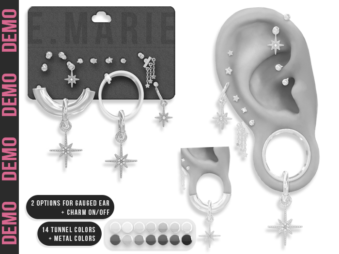 e.marie // DEMO : Veda Earrings